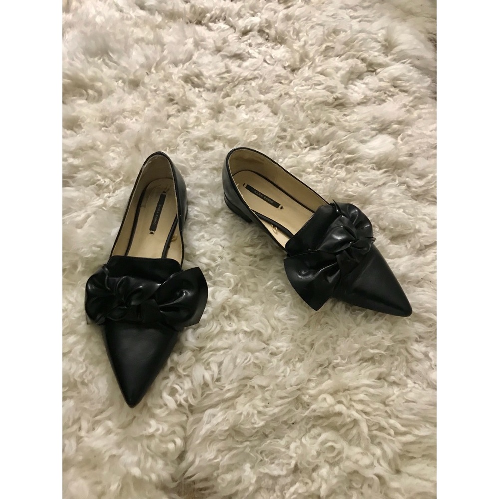 Zara Black Pointy Flats